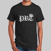 MEN'S WHITE PRT LOGO TEE SHIRT